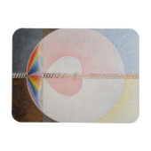 Hilma af Klint, de duif nr.25, Abstracte kunst Magneet (Horizontaal)