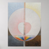 Hilma af Klint, de duif nr.25, Abstracte kunst Poster (Voorkant)