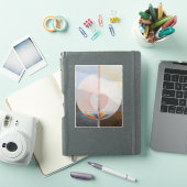 Hilma af Klint, de duif nr.25, Abstracte kunst Sticker (iPad Cover)