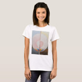 Hilma af Klint, de duif nr.25, Abstracte kunst T-shirt (Voorkant volledig)