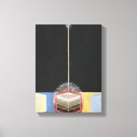 Hilma af Klint, de duif nr. 2, Abstracte kunst Canvas Afdruk (Voorkant)