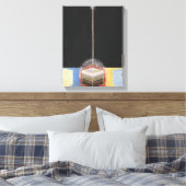 Hilma af Klint, de duif nr. 2, Abstracte kunst Canvas Afdruk (Insitu (Slaapkamer))
