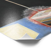 Hilma af Klint, de duif nr. 2, Abstracte kunst Foto Afdruk (Hoek)