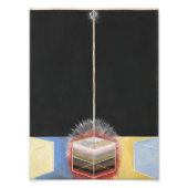 Hilma af Klint, de duif nr. 2, Abstracte kunst Foto Afdruk (Voorkant)