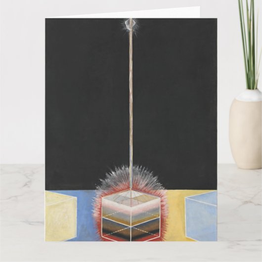 Hilma af Klint, de duif nr. 2, Abstracte kunst Kaart (Voorkant)