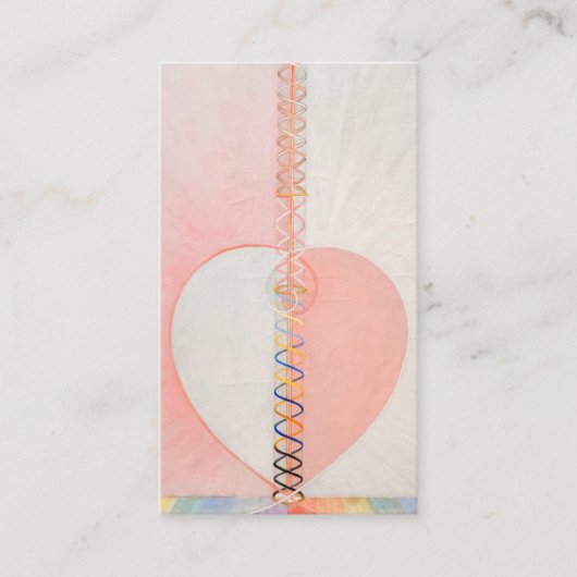 Hilma af Klint De Duif Visitekaartje (Voorkant)