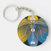 Hilma af Klint - De Evolutie, 9 Sleutelhanger (Voorkant)