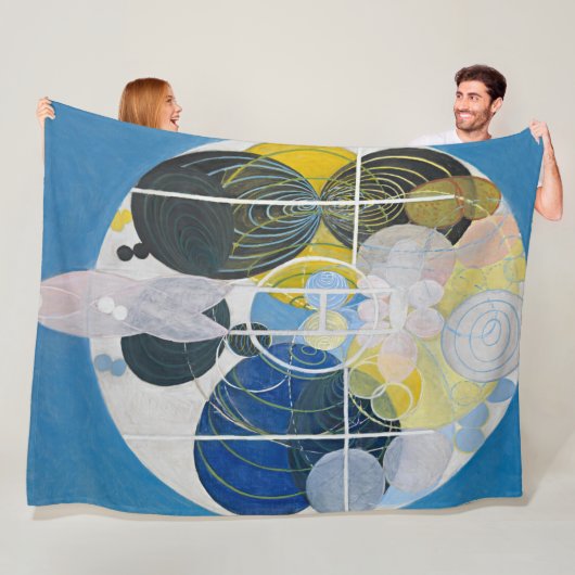 Hilma af Klint - De grote schilderijen Fleece Deken (In situ)