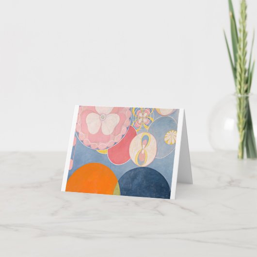 Hilma af Klint de Tien grootste Bedankkaart (Voorkant)