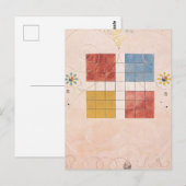 Hilma af Klint, de tien grootste No10, Abstracte k Briefkaart (Voorkant / Achterkant)