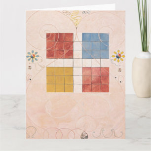 Hilma af Klint, de tien grootste No10, Abstracte k Kaart