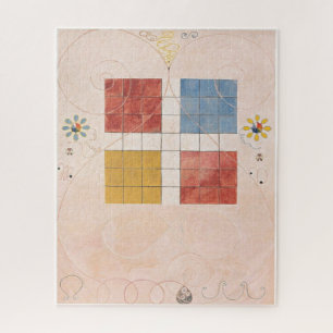 Hilma af Klint, de tien grootste No10, Abstracte k Legpuzzel