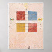 Hilma af Klint, de tien grootste No10, Abstracte k Poster (Voorkant)
