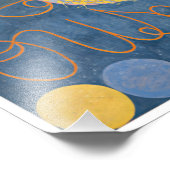 Hilma af Klint, de tien grootste no1, Abstracte ku Foto Afdruk (Hoek)