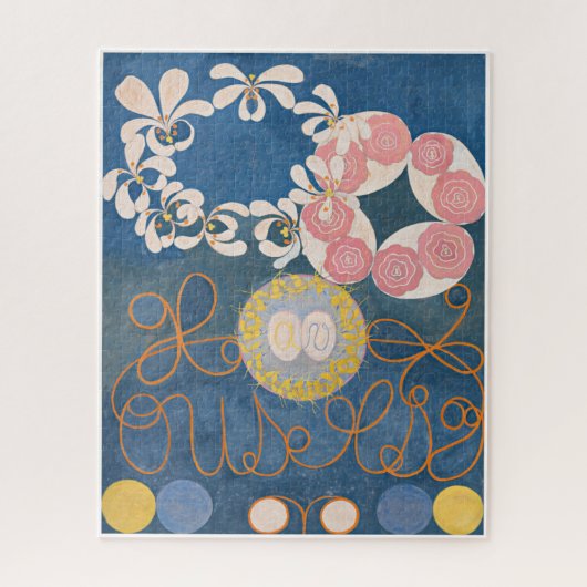 Hilma af Klint, de tien grootste no1, Abstracte ku Legpuzzel (Verticaal)