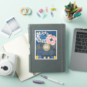 Hilma af Klint, de tien grootste no1, Abstracte ku Sticker (iPad Cover)