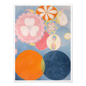 Hilma af Klint, de tien grootste NO2, Abstracte ku Foto Afdruk (Voorkant)
