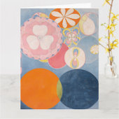 Hilma af Klint, de tien grootste NO2, Abstracte ku Kaart (Gele Bloem)