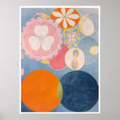 Hilma Af Klint, De Tien Grootste No2, Abstracte Ku Poster (Voorkant)