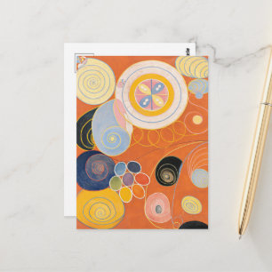 Hilma af Klint, de tien grootste no3, Abstracte ku Briefkaart