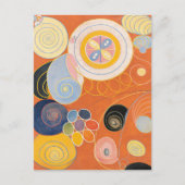 Hilma af Klint, de tien grootste no3, Abstracte ku Briefkaart (Voorkant)