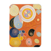 Hilma af Klint, de tien grootste no3, Abstracte ku Magneet (Verticaal)