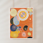 Hilma af Klint, de tien grootste no3, Abstracte ku Poster