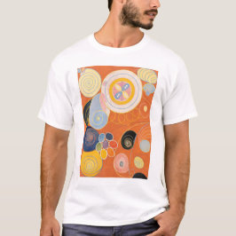 Hilma af Klint, de tien grootste no3, Abstracte ku T-shirt
