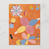 Hilma af Klint, de tien grootste No4, Abstracte ku Briefkaart (Voorkant)