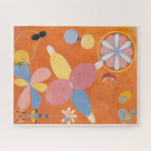 Hilma af Klint, de tien grootste No4, Abstracte ku Legpuzzel (Horizontaal)
