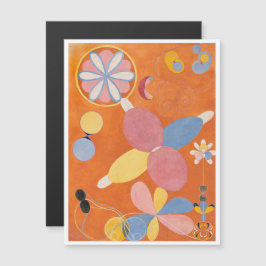 Hilma af Klint, de tien grootste No4, Abstracte ku Magnetische Uitnodiging