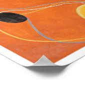 Hilma af Klint, de tien grootste No4, Abstracte ku Poster (Hoek)