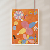 Hilma af Klint, de tien grootste No4, Abstracte ku Poster