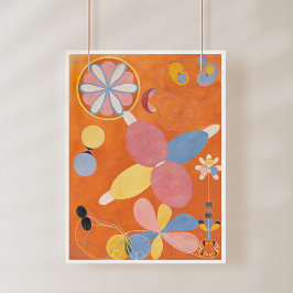 Hilma af Klint, de tien grootste No4, Abstracte ku Poster