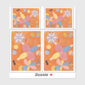 Hilma af Klint, de tien grootste No4, Abstracte ku Sticker (Vel)