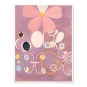 Hilma af Klint, de tien grootste No5, Abstracte ku Foto Afdruk (Voorkant)