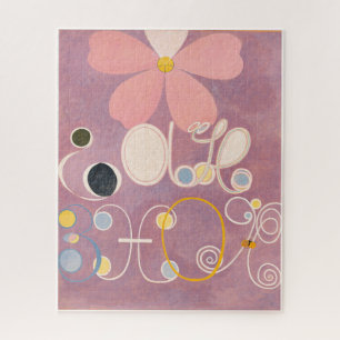 Hilma af Klint, de tien grootste No5, Abstracte ku Legpuzzel