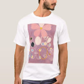 Hilma af Klint, de tien grootste No5, Abstracte ku T-shirt (Voorkant)