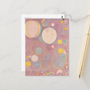 Hilma af Klint, de tien grootste no8, Abstracte ku Briefkaart