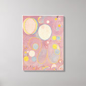 Hilma af Klint, de tien grootste no8, Abstracte ku Canvas Afdruk (Voorkant)