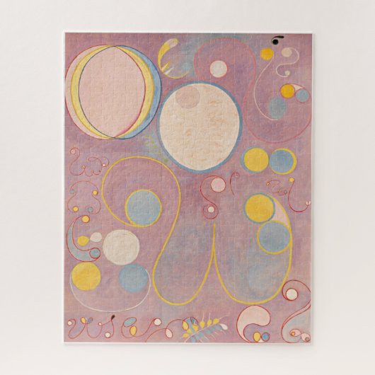 Hilma af Klint, de tien grootste no8, Abstracte ku Legpuzzel (Verticaal)