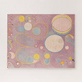 Hilma af Klint, de tien grootste no8, Abstracte ku Legpuzzel (Horizontaal)