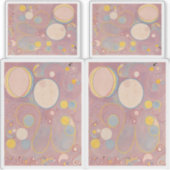 Hilma af Klint, de tien grootste no8, Abstracte ku Sticker (Voorkant)