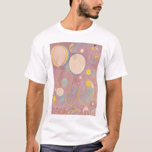 Hilma af Klint, de tien grootste no8, Abstracte ku T-shirt