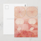 Hilma af Klint, de tien grootste no9, Abstracte ku Briefkaart (Voorkant / Achterkant)