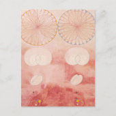 Hilma af Klint, de tien grootste no9, Abstracte ku Briefkaart (Voorkant)