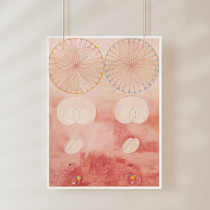 Hilma af Klint, de tien grootste no9, Abstracte ku Foto Afdruk