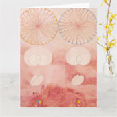 Hilma af Klint, de tien grootste no9, Abstracte ku Kaart (Gele Bloem)