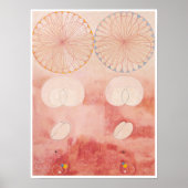 Hilma af Klint, de tien grootste no9, Abstracte ku Poster (Voorkant)