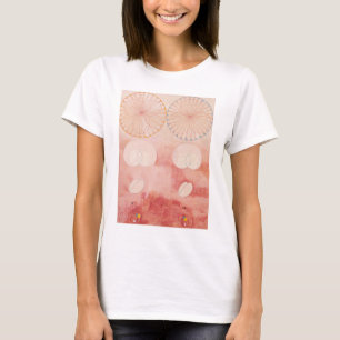 Hilma af Klint, de tien grootste no9, Abstracte ku T-shirt